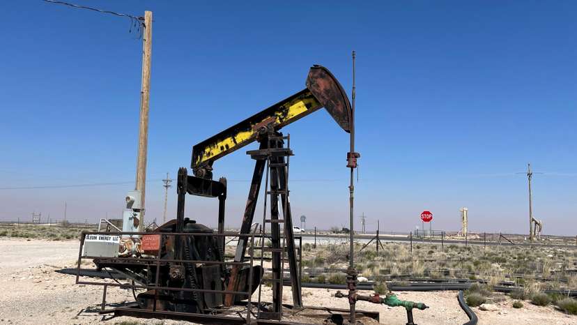Oil and gas drilling sites in New Mexico