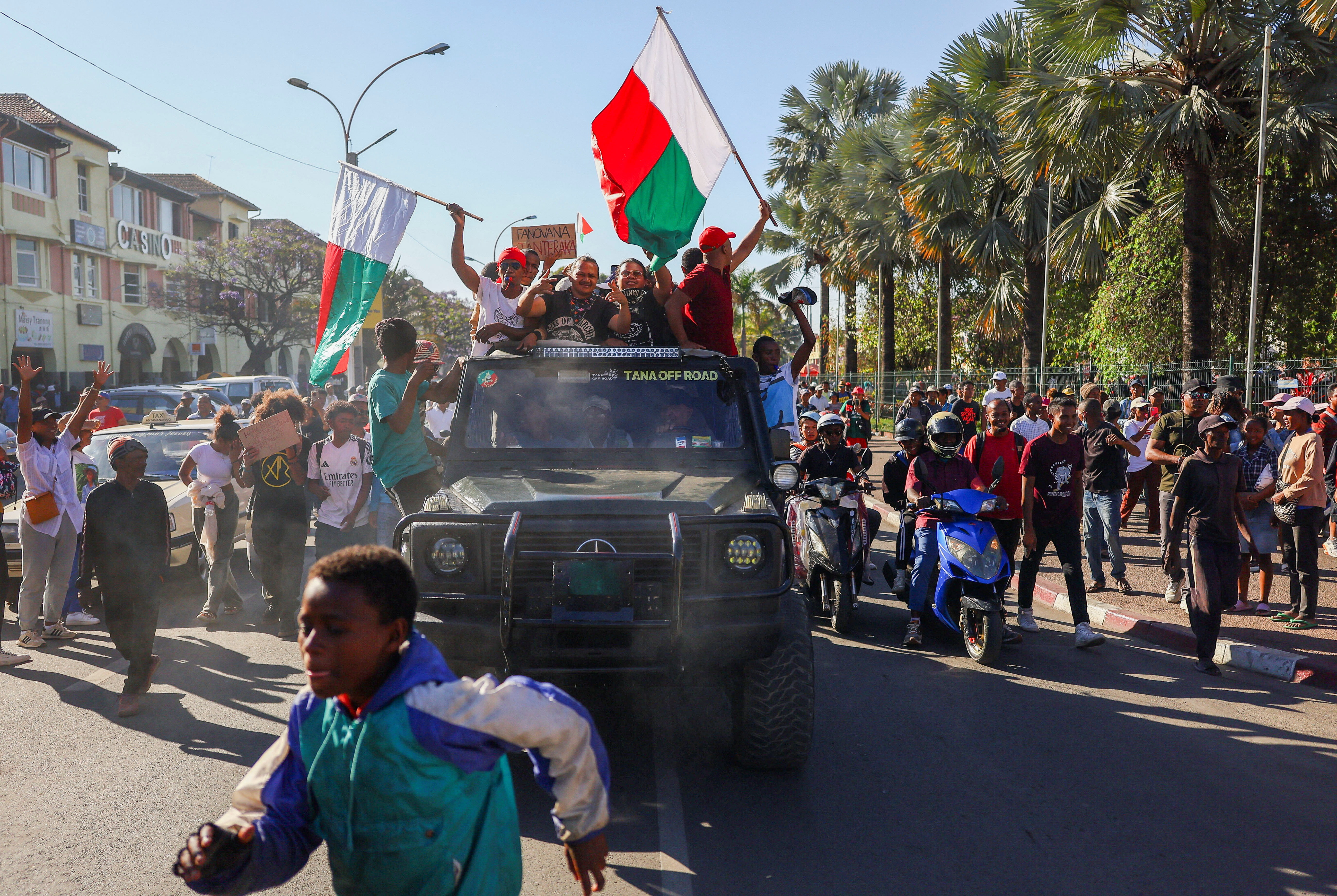Madagascar's former ministers detained 