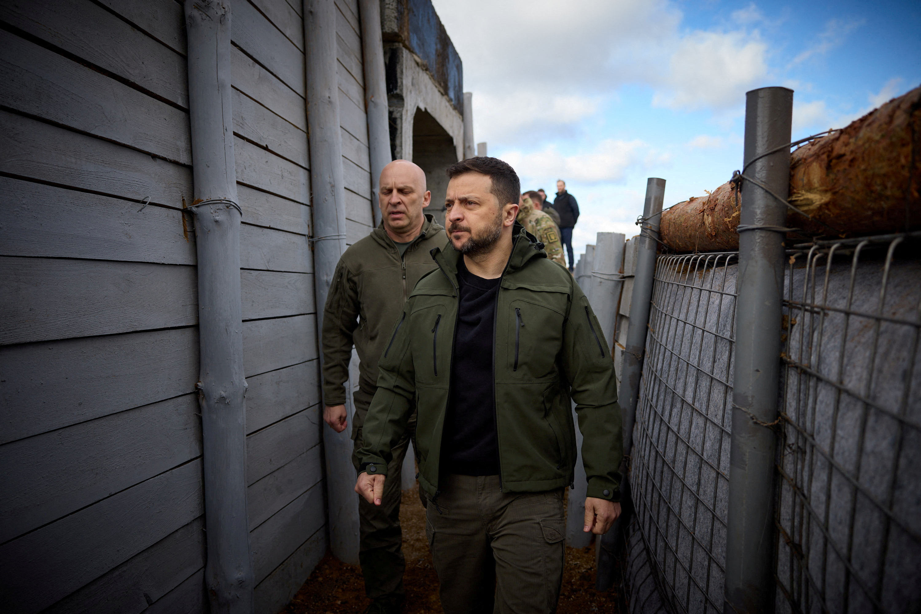 FILE PHOTO: Ukraine's President Zelenskiy visits Donetsk region