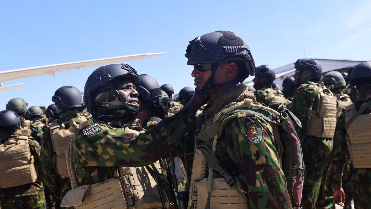 Contingent of Kenyan police officers arrive to Haiti