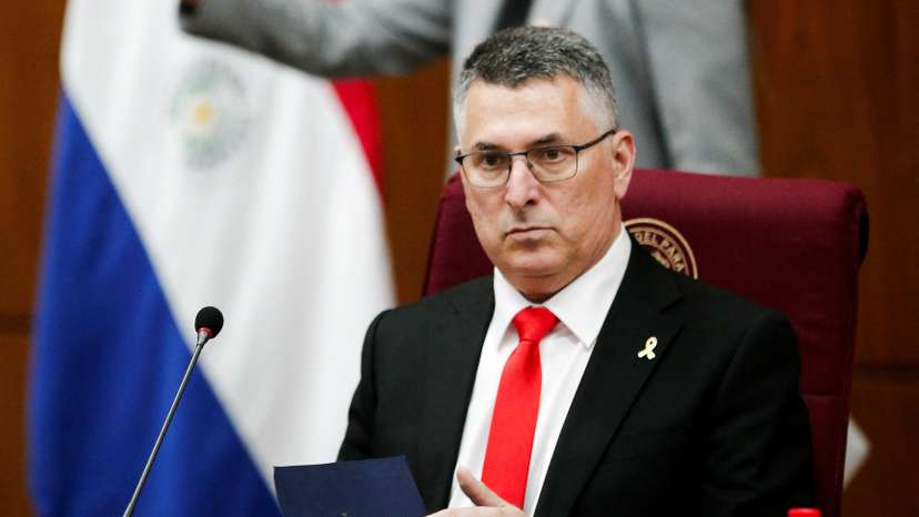 Israeli Foreign Minister Gideon Saar visits Paraguay