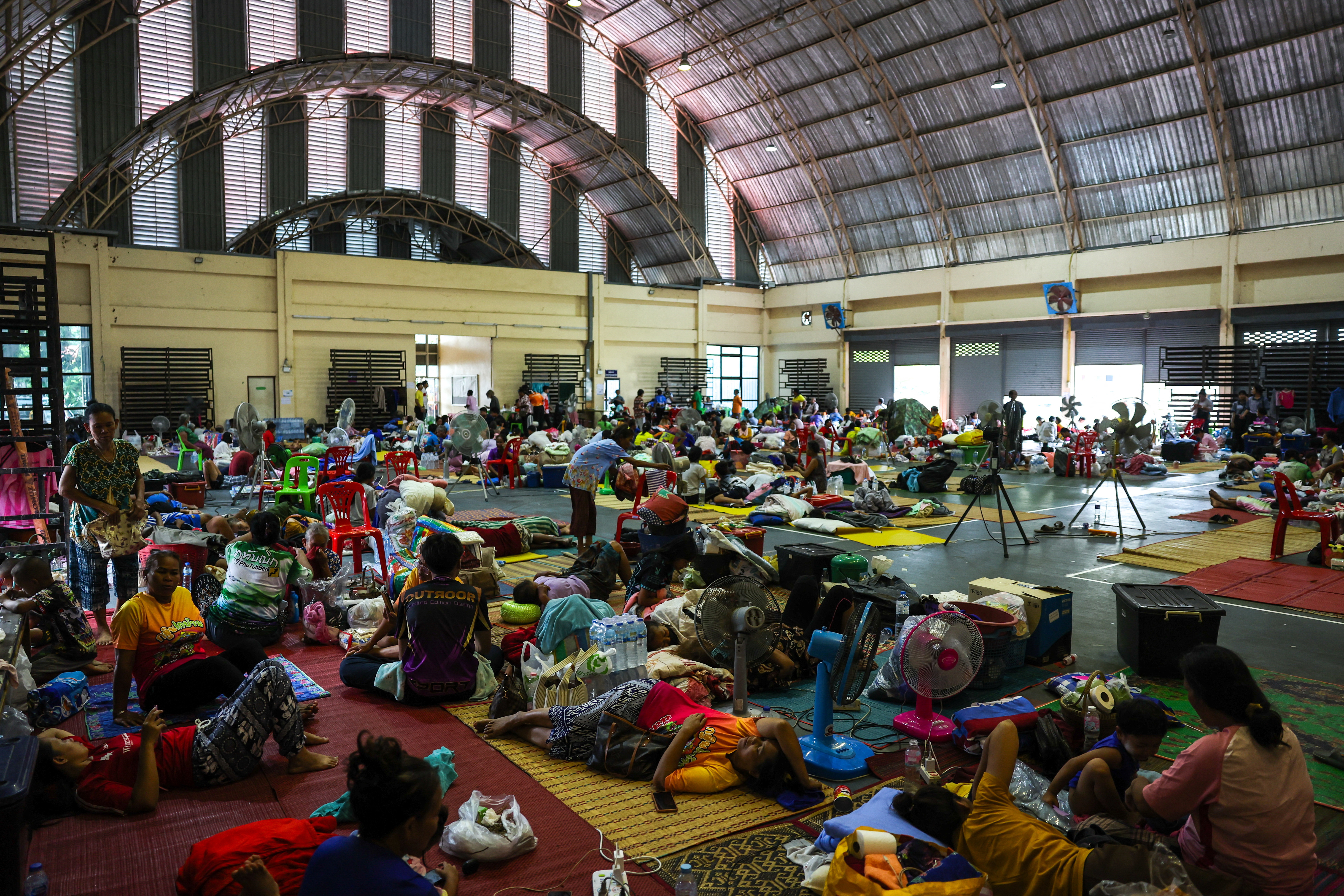 Thailand and Cambodia exchange heavy artillery as fighting rages for a second day