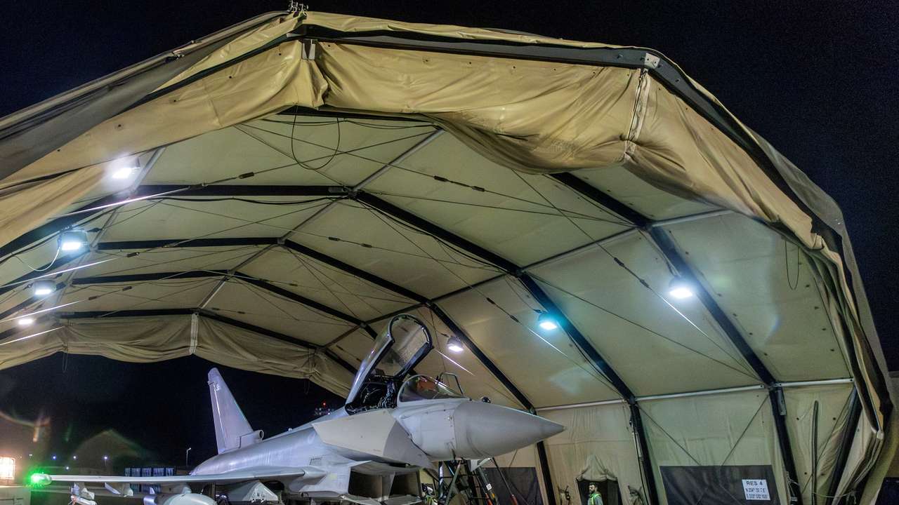 U.S.-led coalition operation strike military targets in Yemen