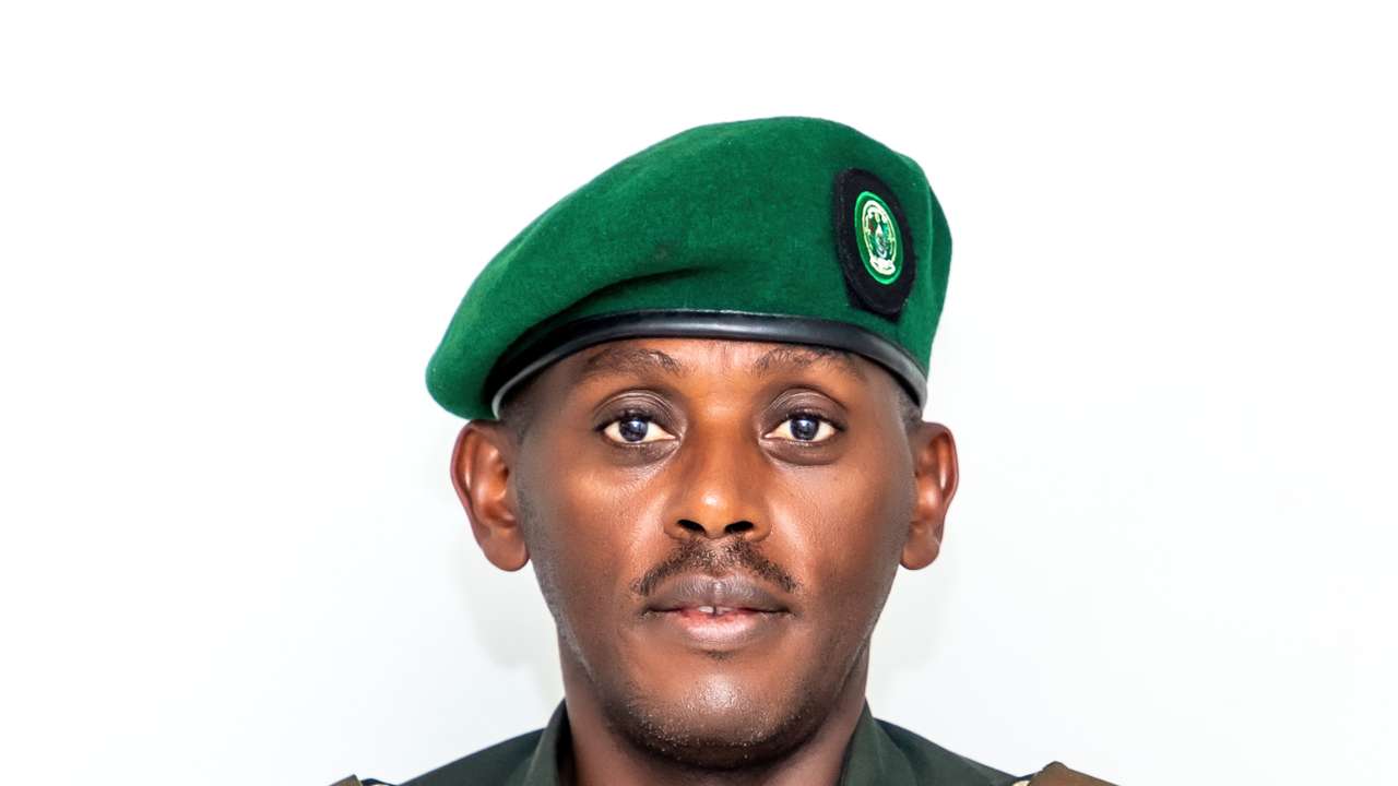 Deputy Spokesman of the Rwandan Army, Lt. Col Simon Kabera
