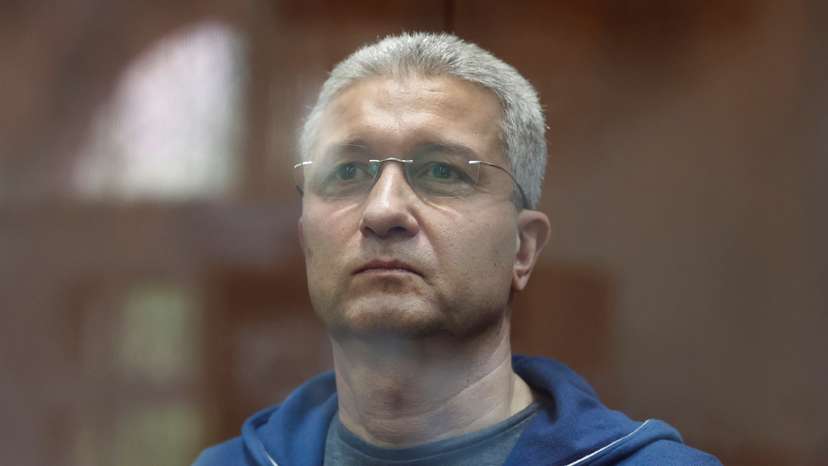 Former Russian Deputy Defence Minister Timur Ivanov attends a court hearing in Moscow