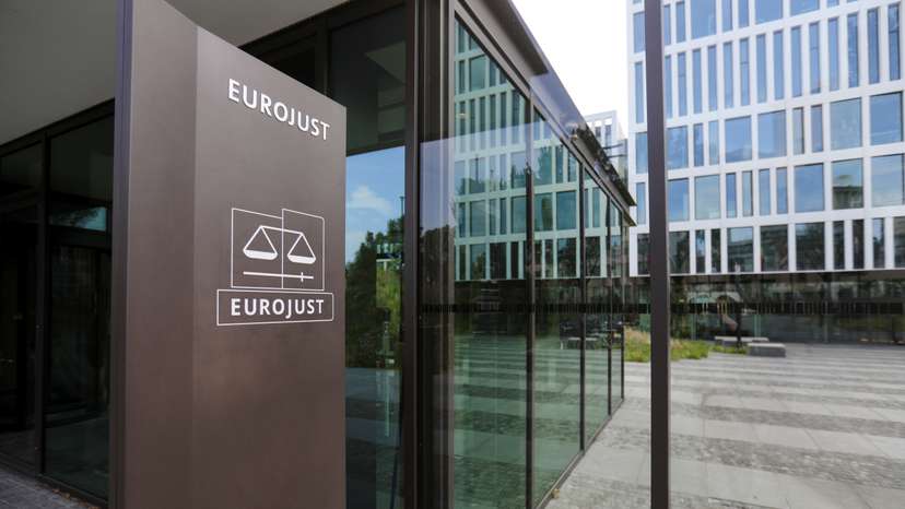 Prosecutors hold news conference on war crimes investigations, in The Hague