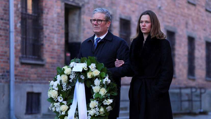 British Prime Minister Keir Starmer visits Poland