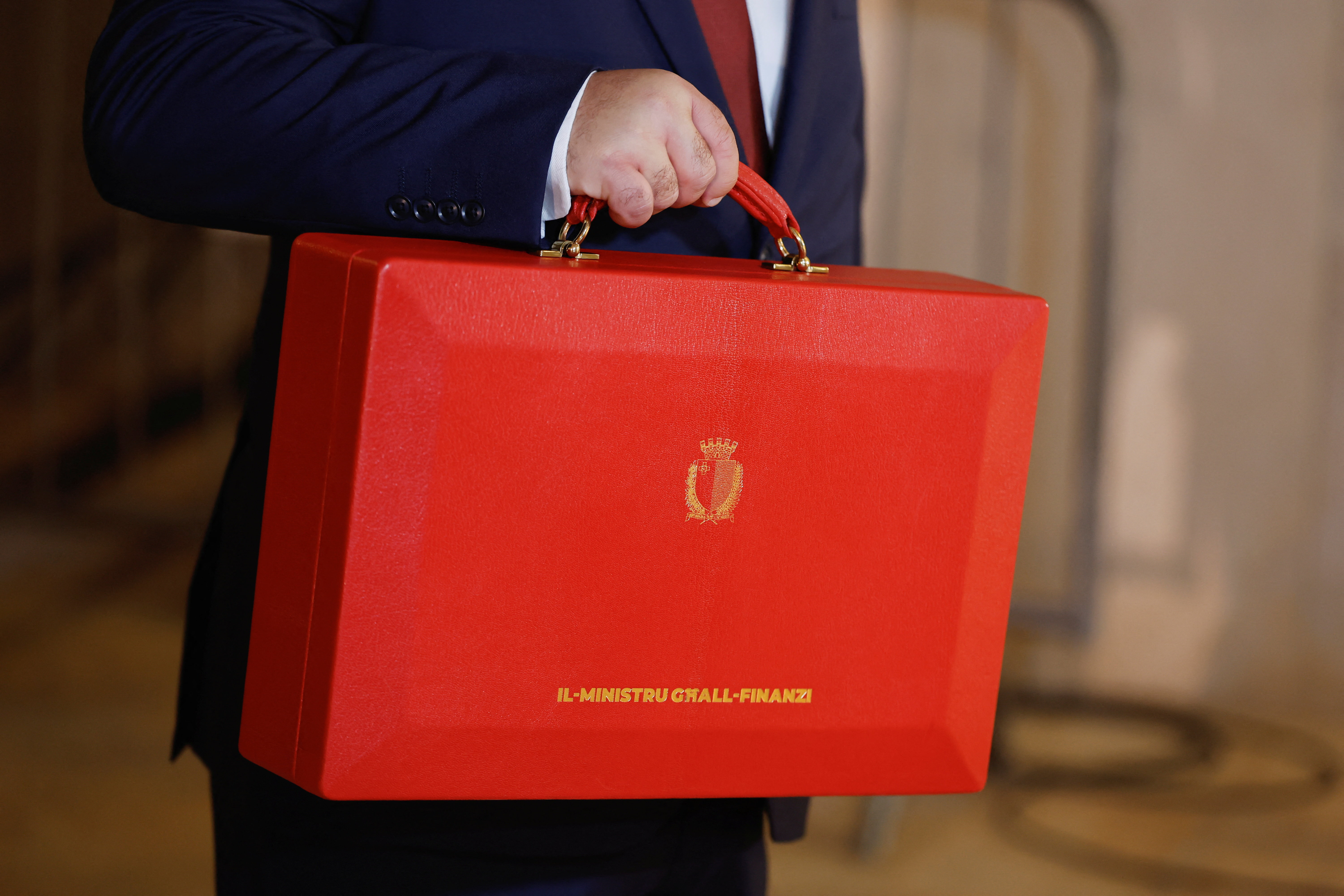 Presentation of the government's 2026 budget speech at Parliament House in Valletta