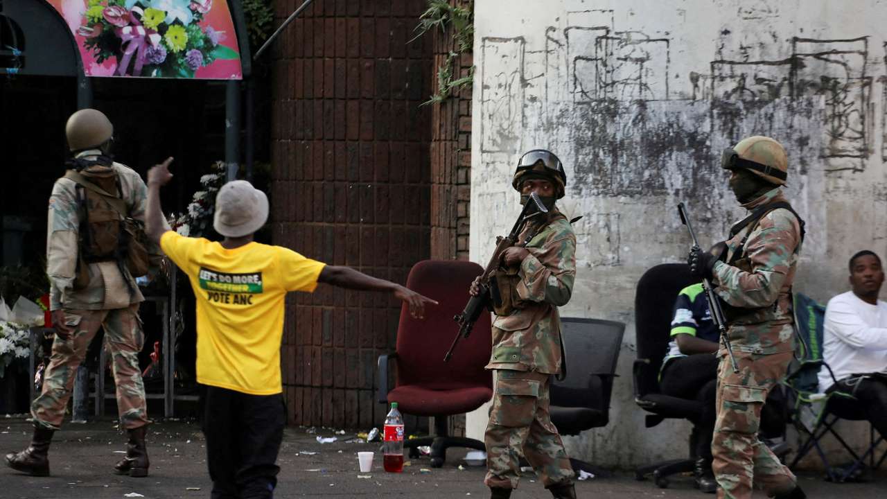 FILE PHOTO: Elections in South Africa