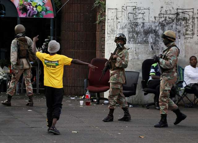 FILE PHOTO: Elections in South Africa