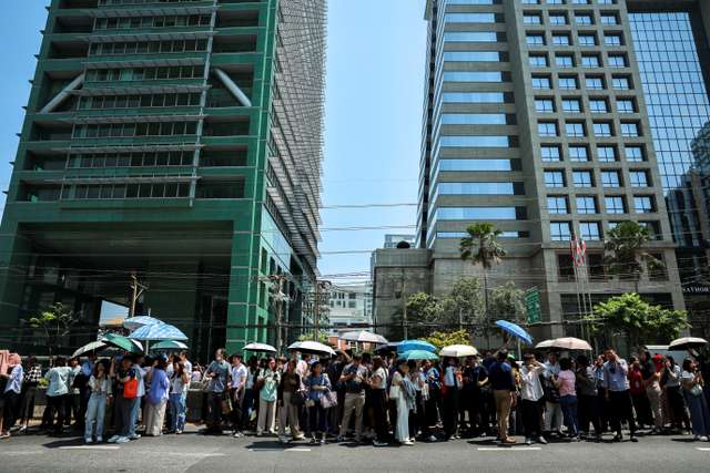 Tremors from an earthquake felt in Bangkok