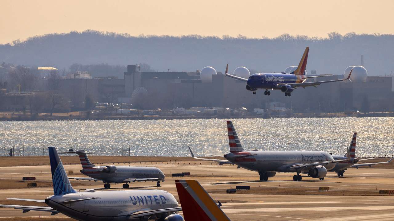 FILE PHOTO: Ronald Reagan Washington National Airport in Arlington, Virginia