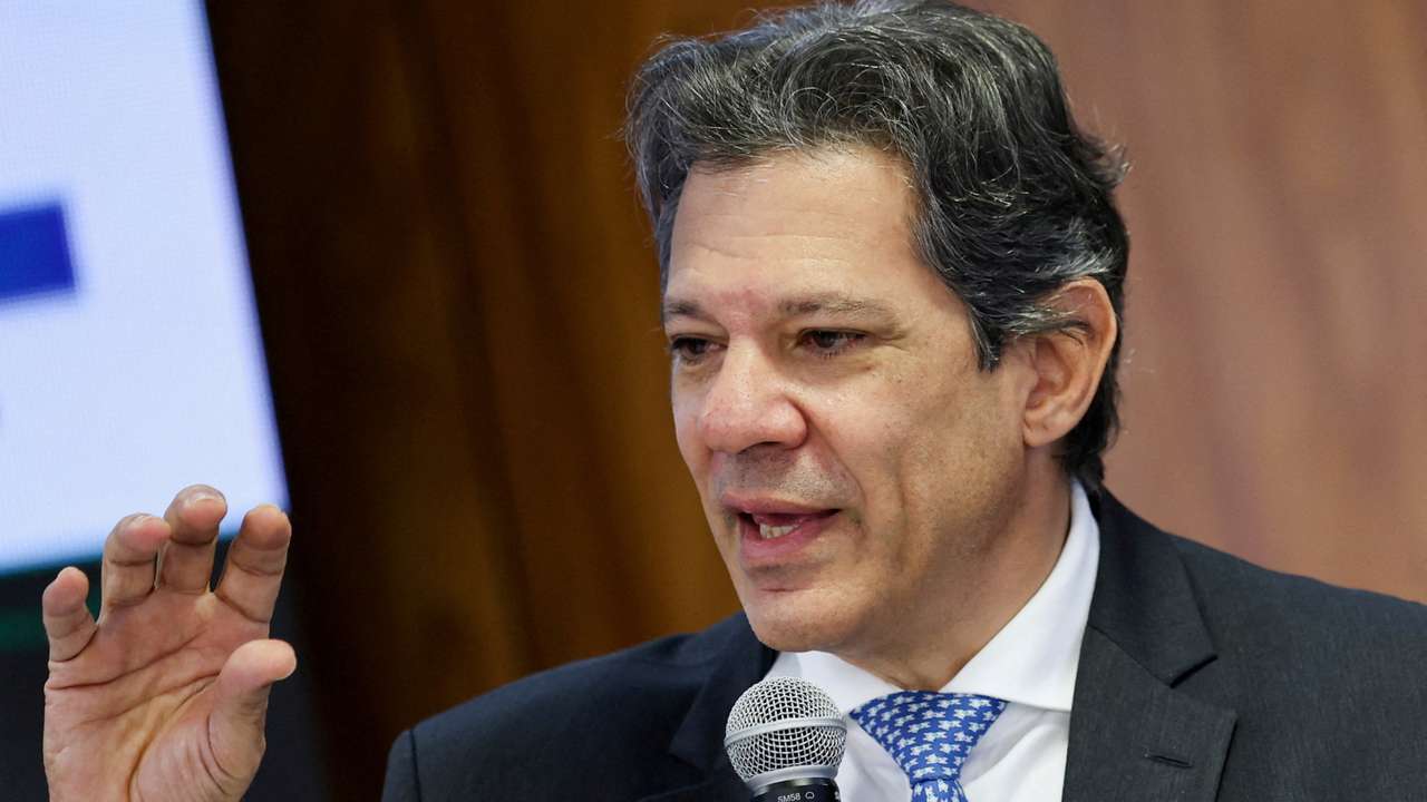 FILE PHOTO: Brazil's Finance Minister Fernando Haddad