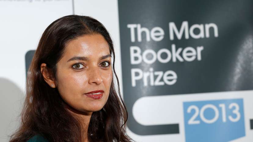 FILE PHOTO: Author Jhumpa Lahiri poses during a photocall at the Southbank Centre in London