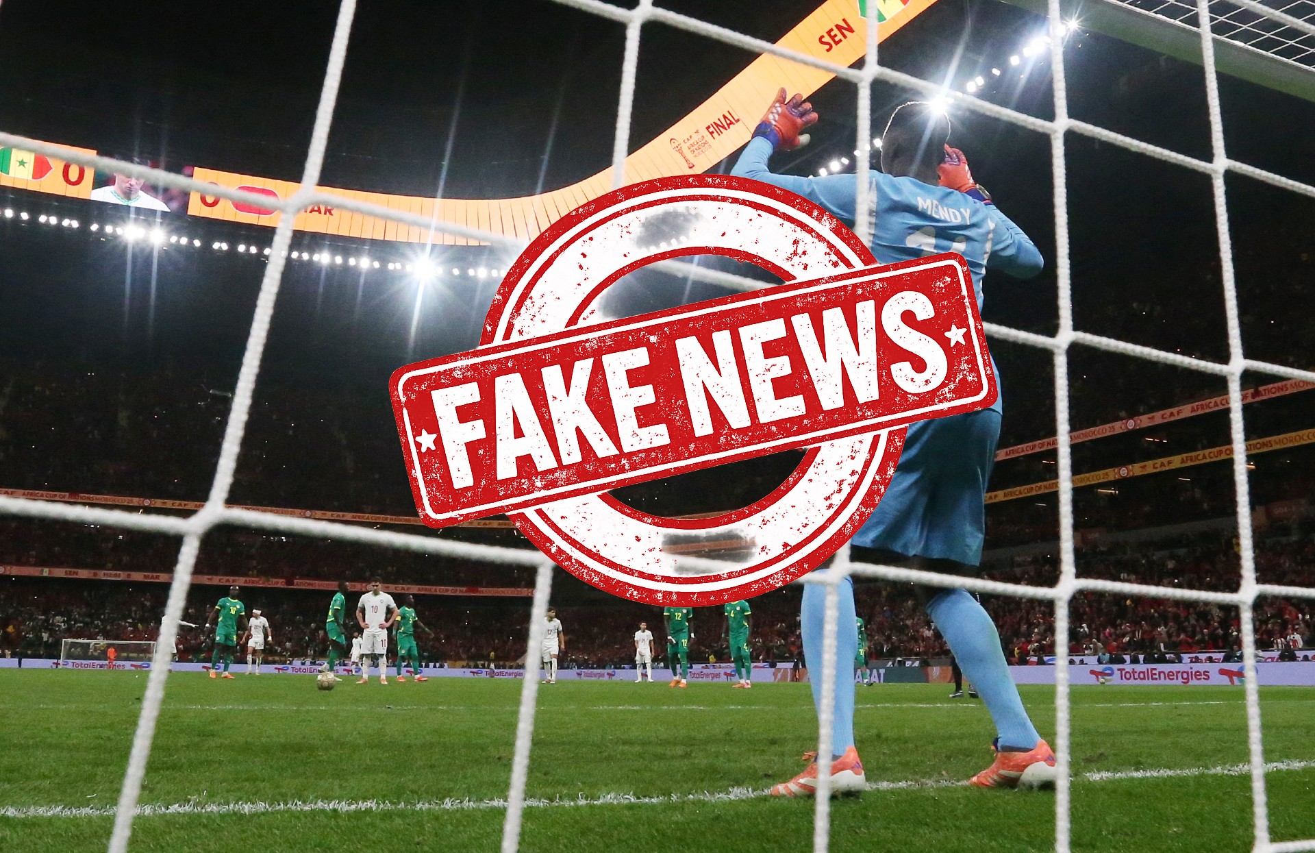 This penalty did not in fact happen, according to CAF