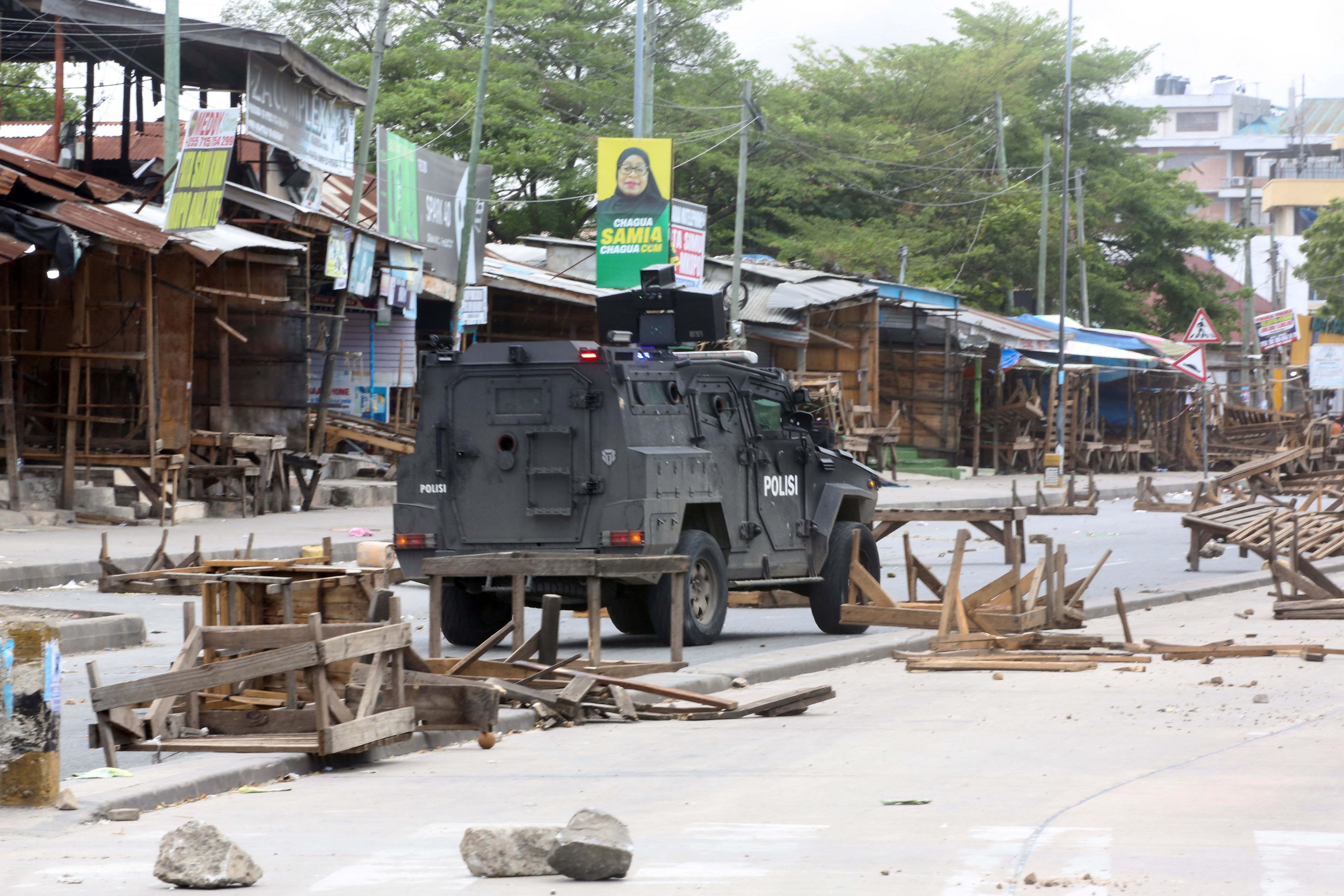 New protests in Tanzania's main city after chaotic election