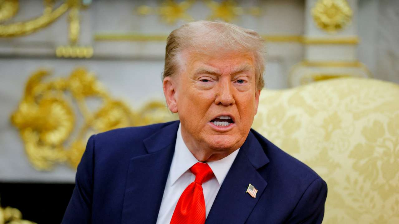 U.S. President Donald Trump meets Polish President Karol Nawrocki in Washington