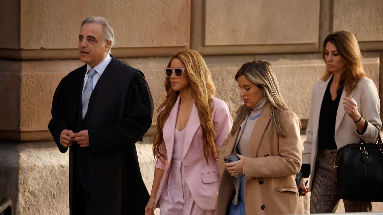 Colombian singer Shakira Mebarak testifies in court for tax fraud