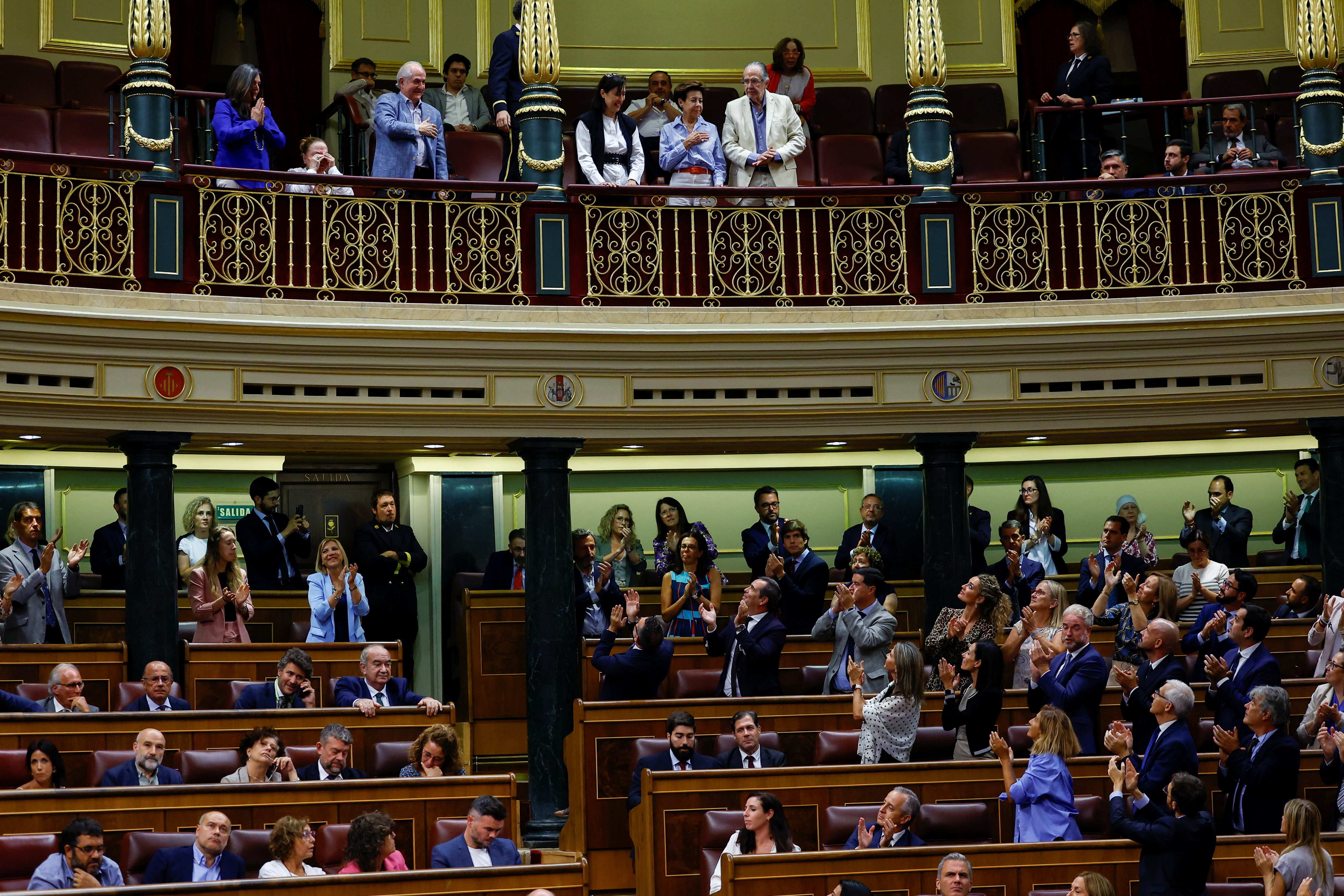 Spanish parliament to vote a symbolic motion to recognise Gonzalez as the winner of Venezuelan elections