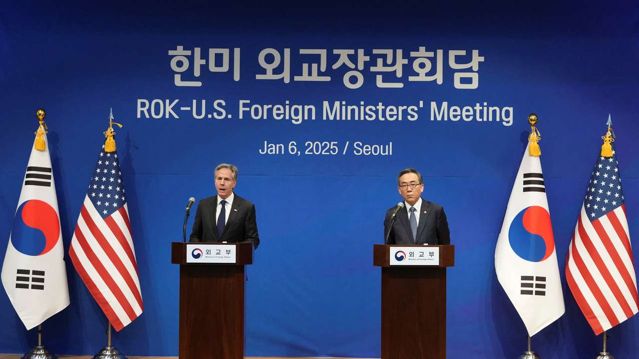 U.S. Secretary of State Antony Blinken visits South Korea