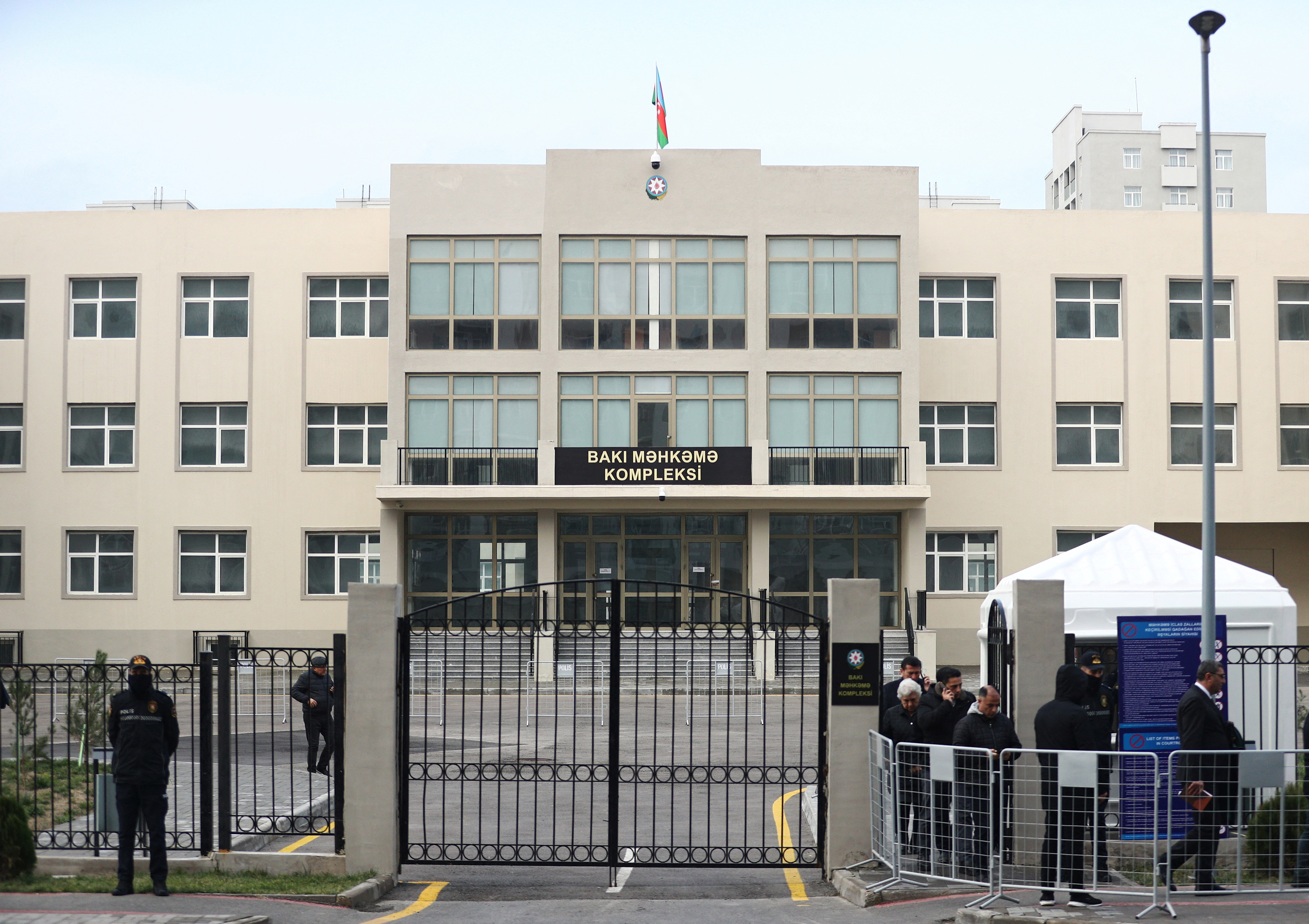 Former Nagorno-Karabakh officials go on trial, in Baku