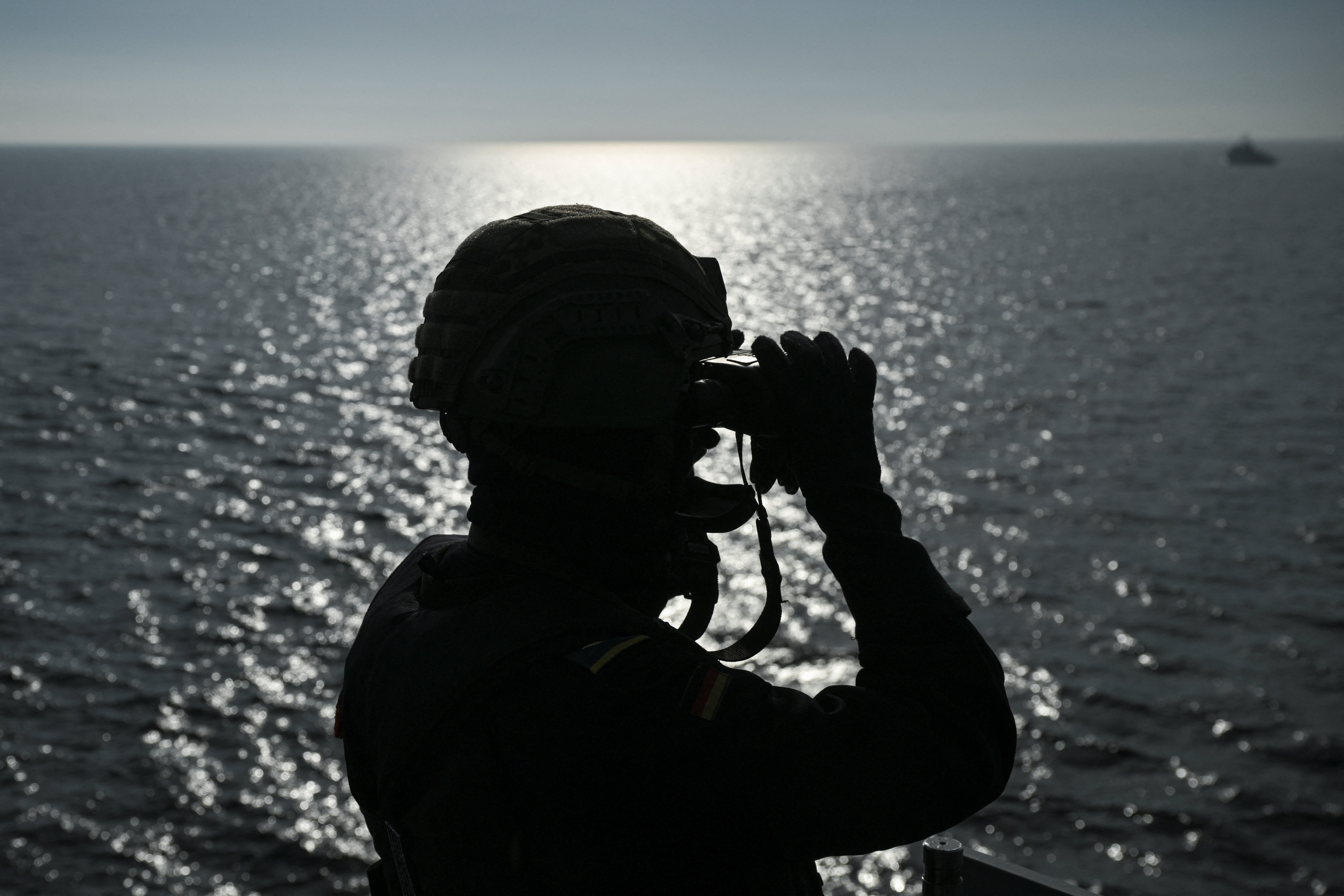 FILE PHOTO: Northern Coasts maneuver in the Baltic Sea