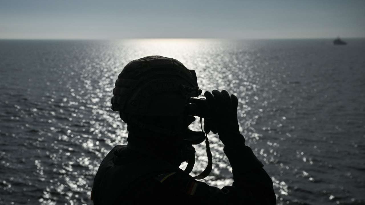 FILE PHOTO: Northern Coasts maneuver in the Baltic Sea