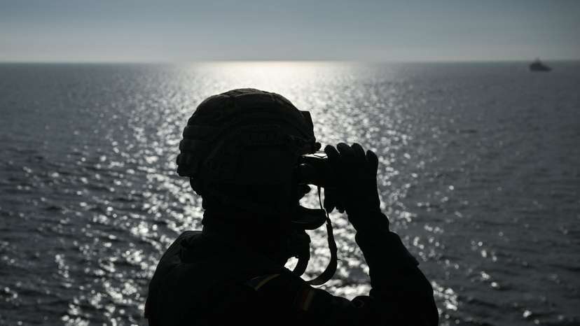 FILE PHOTO: Northern Coasts maneuver in the Baltic Sea