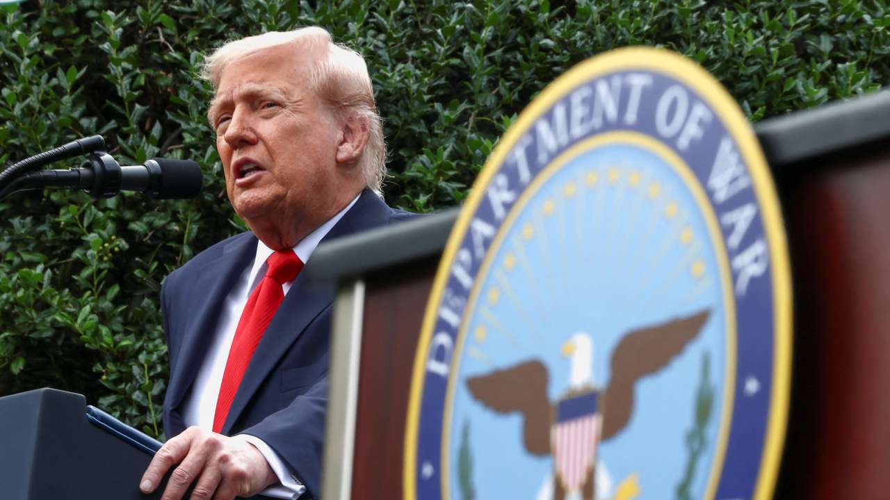 Ceremony marking the 24th anniversary of the September 11 attacks at the Pentagon