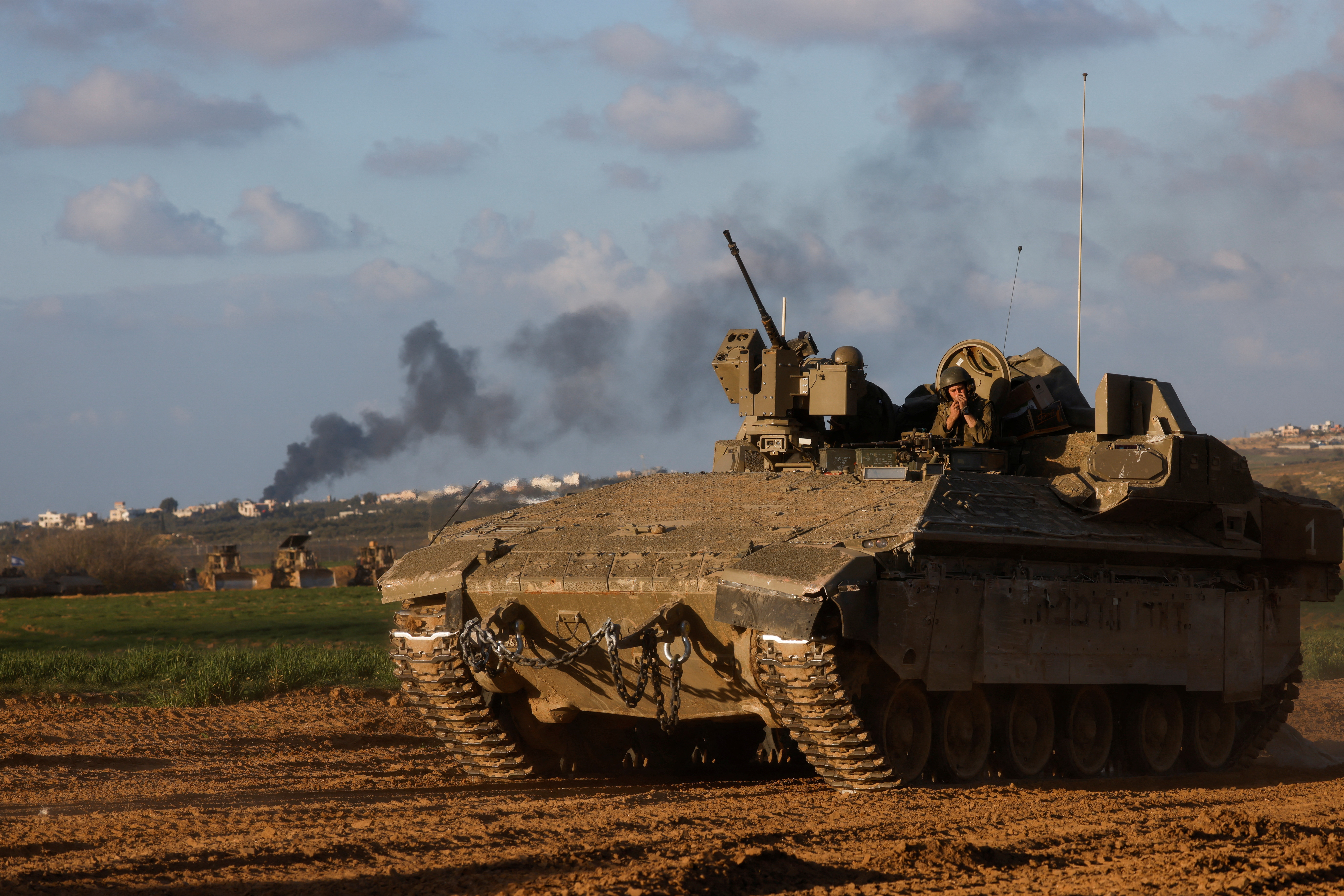 Ongoing conflict between Israel and the Palestinian Islamist group Hamas