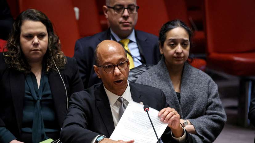 FILE PHOTO: Deputy U.S. Ambassador to the U.N. Robert Wood