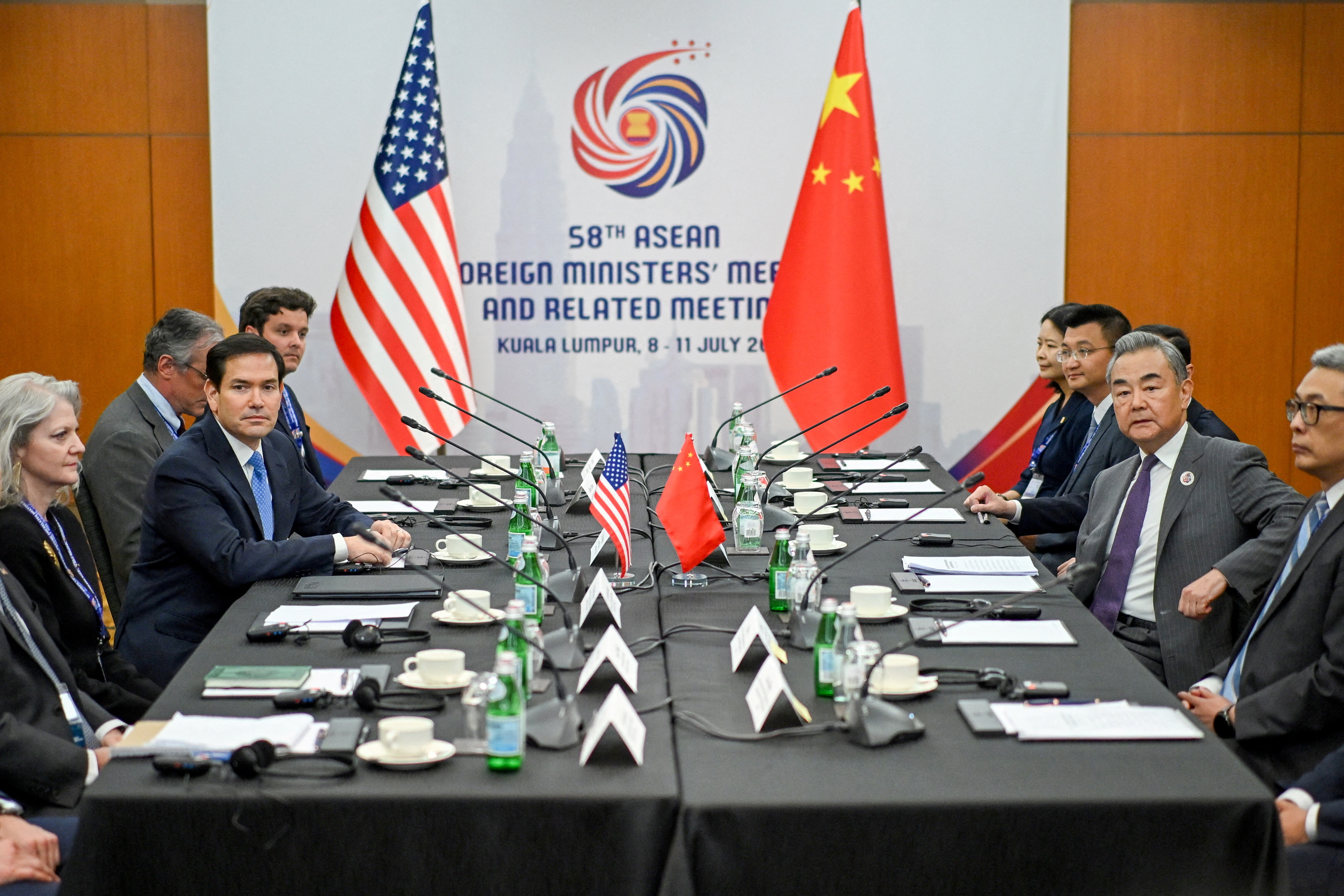FILE PHOTO: 58th ASEAN Foreign Ministers' meeting and related meetings at the Convention Centre in Kuala Lumpur