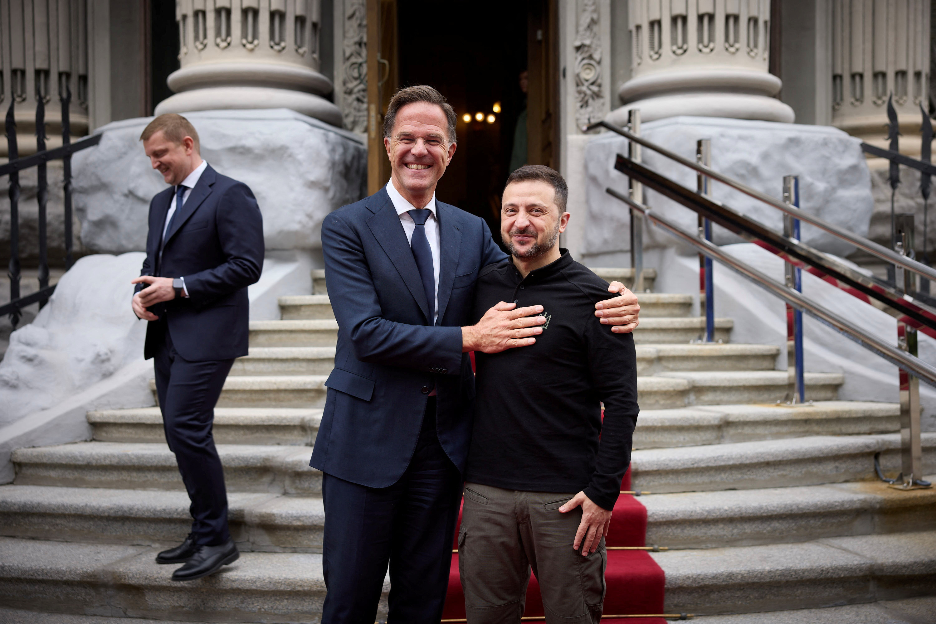 NATO Secretary General Rutte visits Kyiv