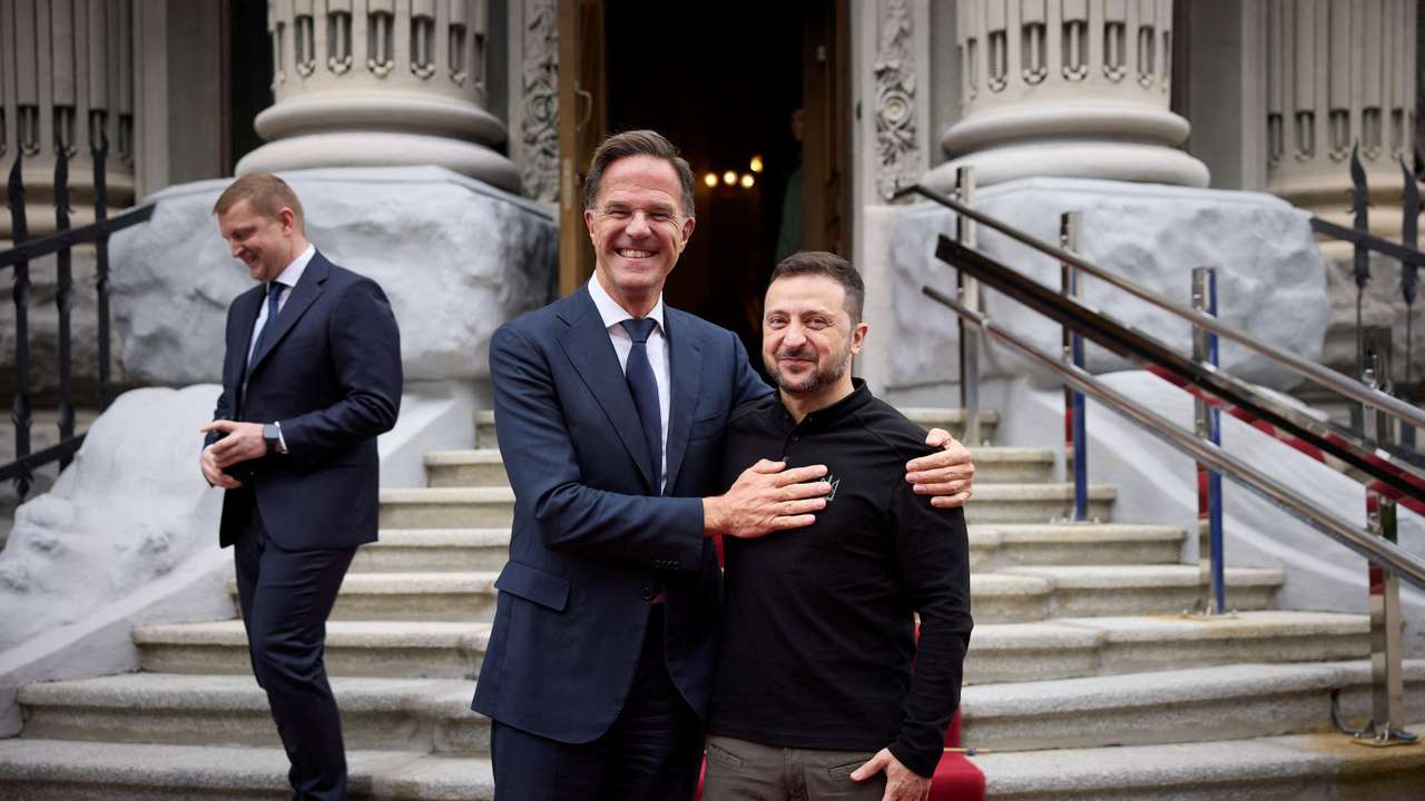 NATO Secretary General Rutte visits Kyiv