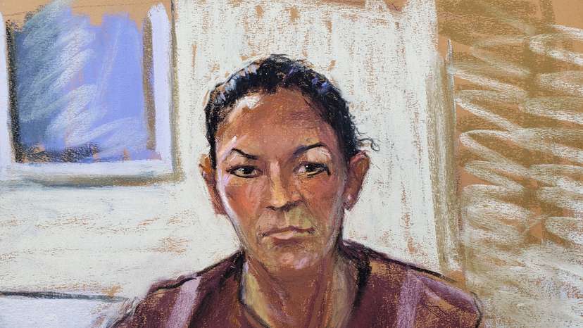 Ghislaine Maxwell appears via video link during her arraignment hearing in Manhattan Federal Court in New York