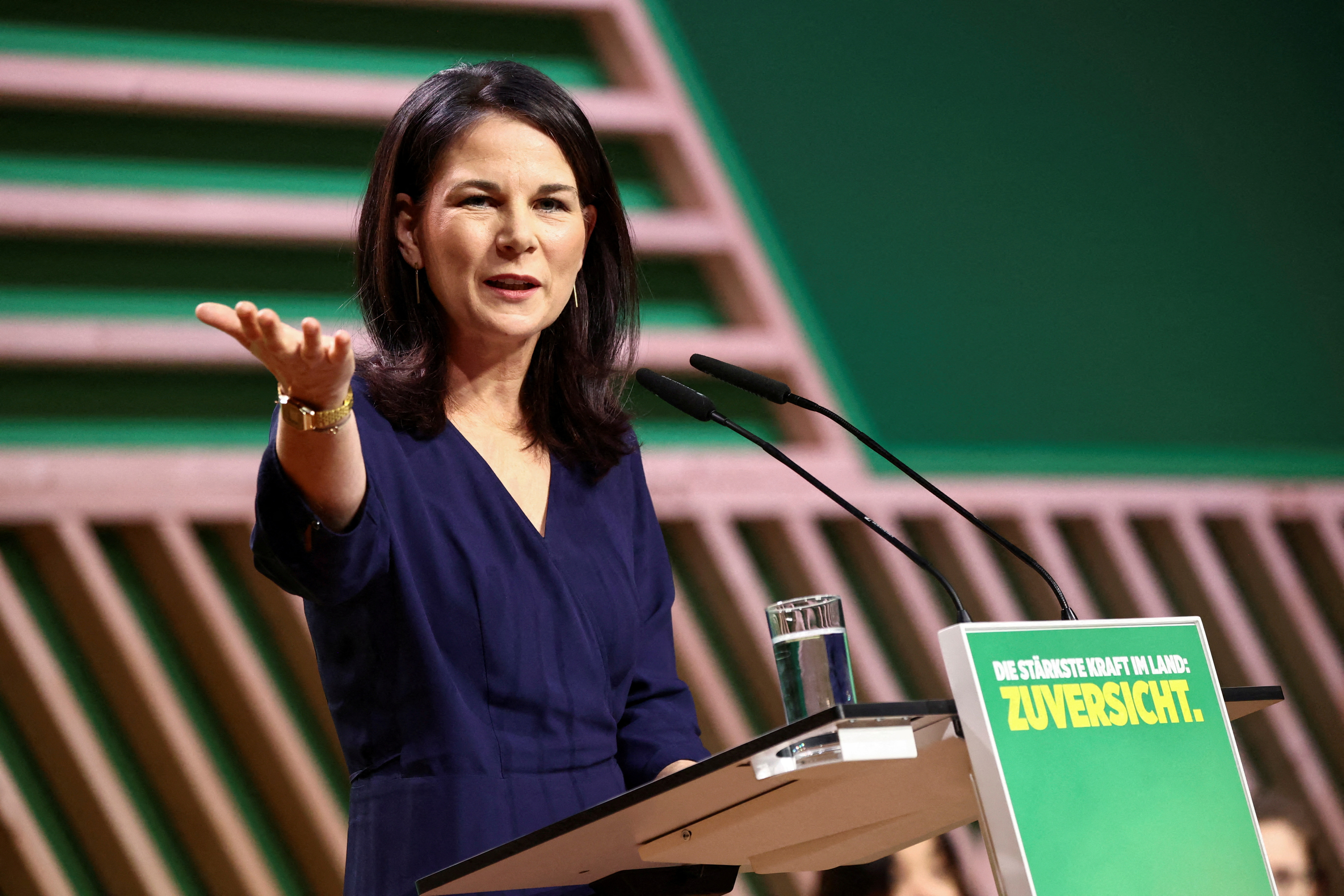 FILE PHOTO: Greens party convention in Berlin