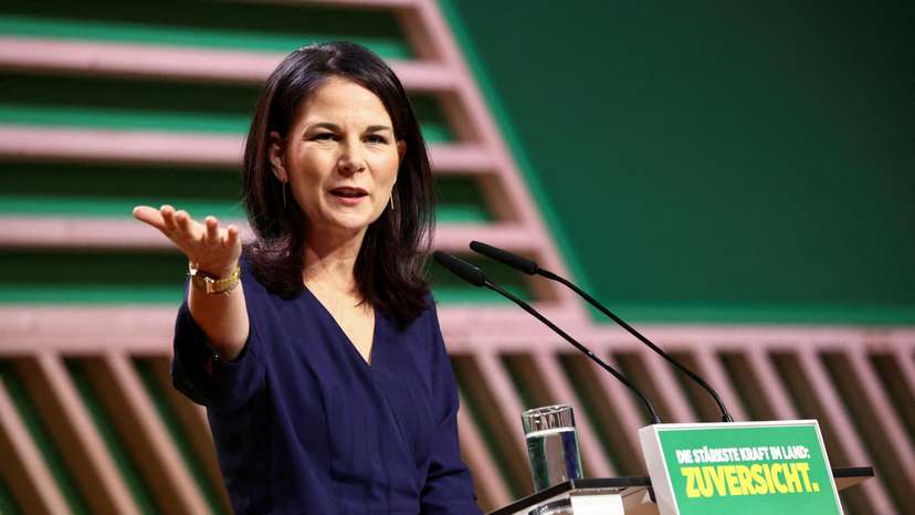 FILE PHOTO: Greens party convention in Berlin