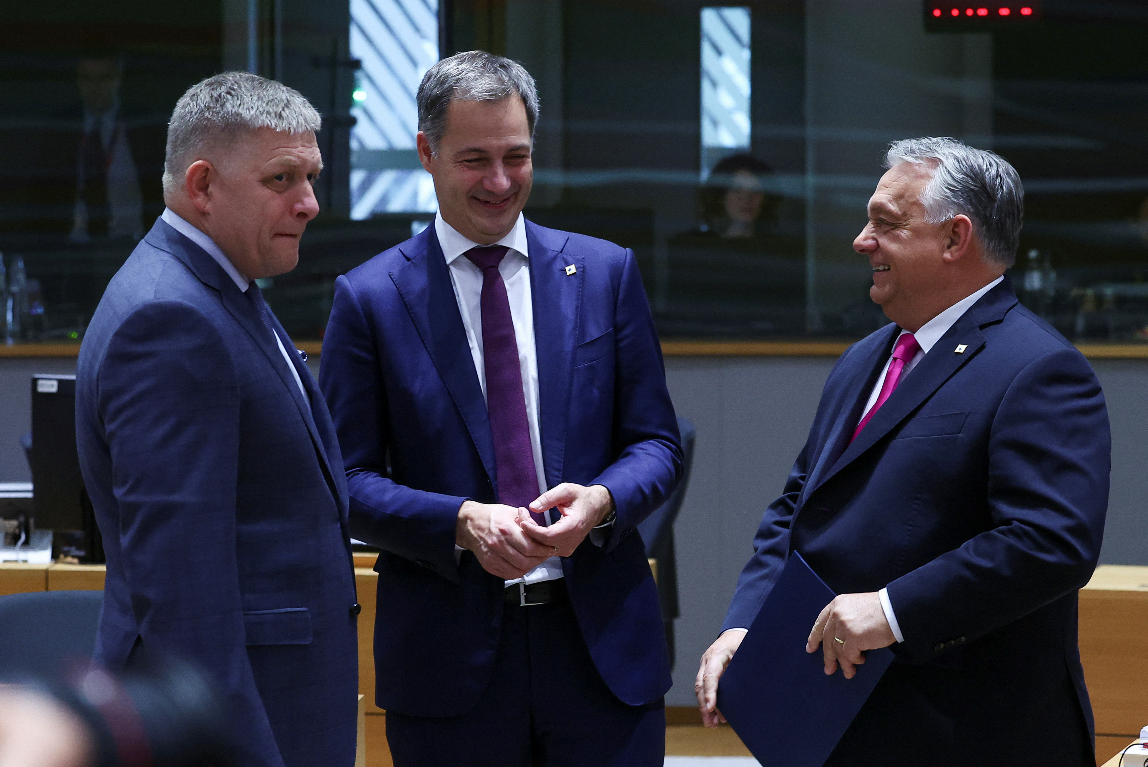 EU leaders attend a summit in Brussels