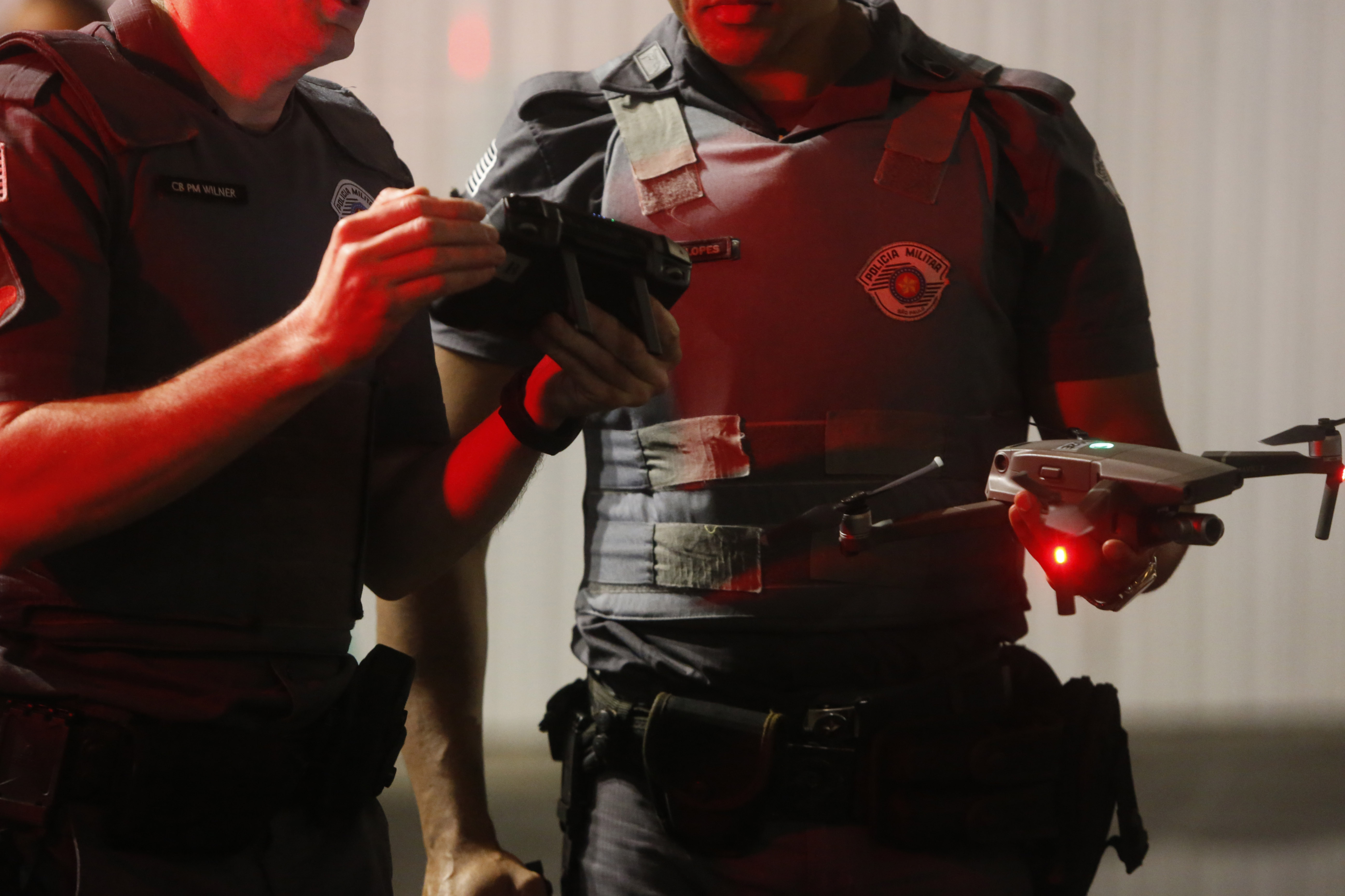Ato contra violência policial em São Paulo