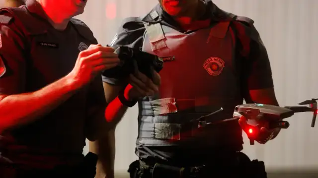 Ato contra violência policial em São Paulo