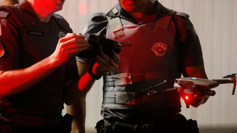 Ato contra violência policial em São Paulo