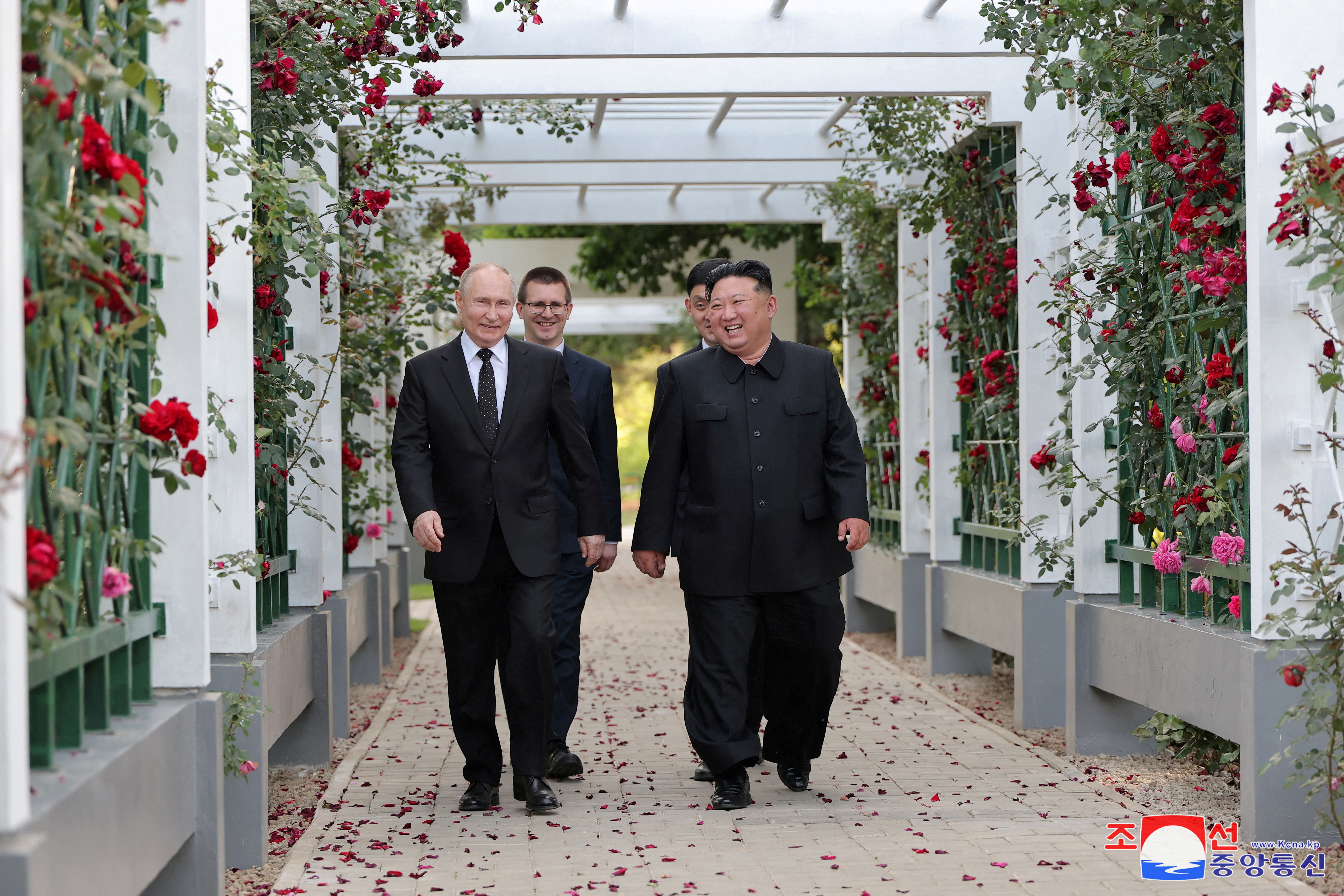Russian President Putin visits North Korea