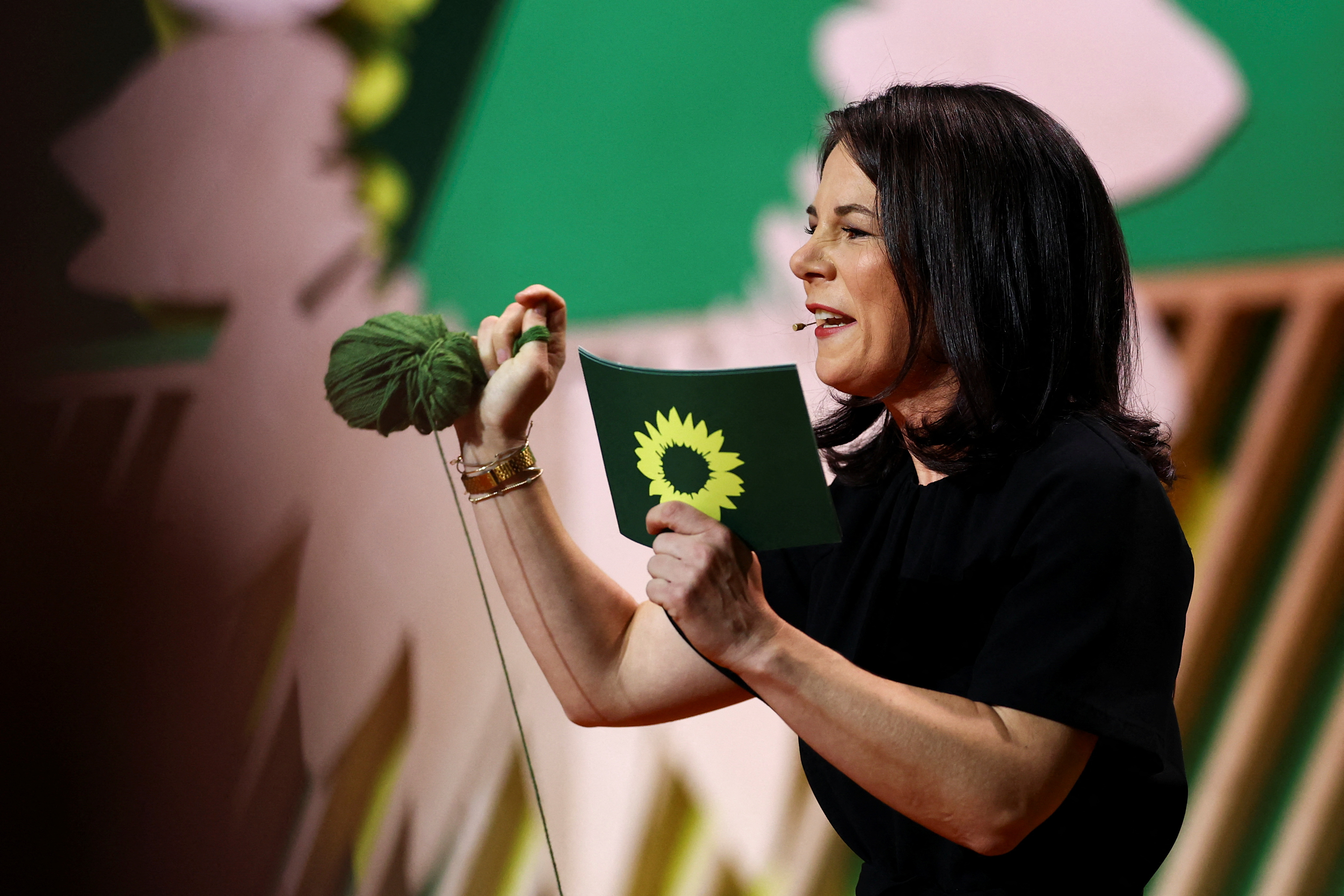 Three-day party convention of the Greens at RMCC in Wiesbaden