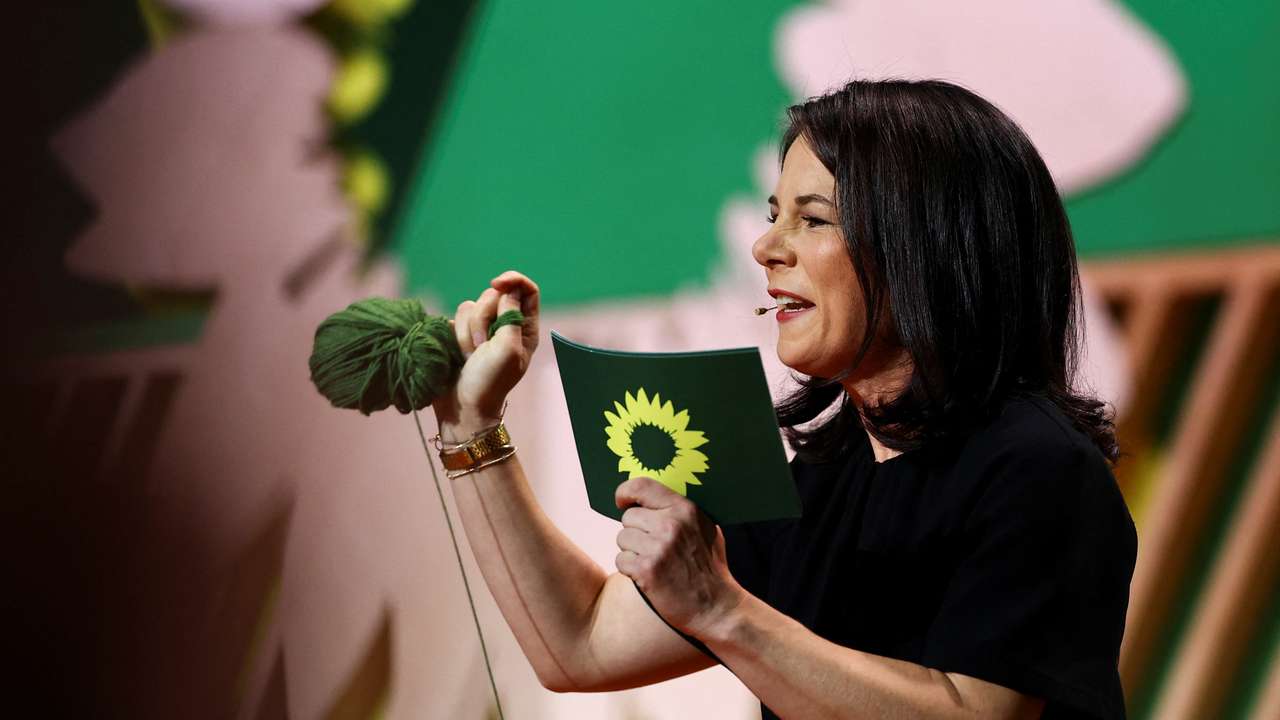 Three-day party convention of the Greens at RMCC in Wiesbaden