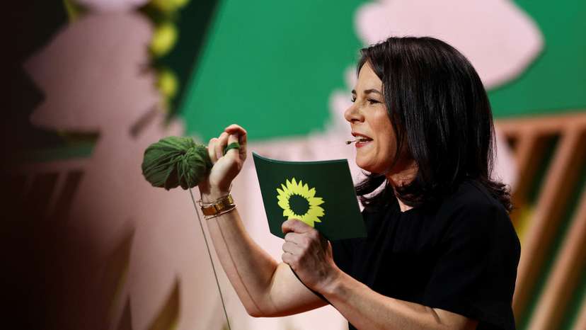 Three-day party convention of the Greens at RMCC in Wiesbaden