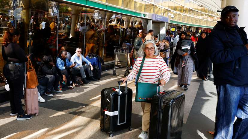 Strike at Kenya's main airport causing flight delays, cancellations, in Nairobi