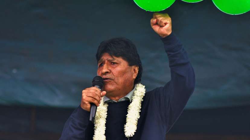 Bolivia's former President Evo Morales proclaims himself as presidential candidate