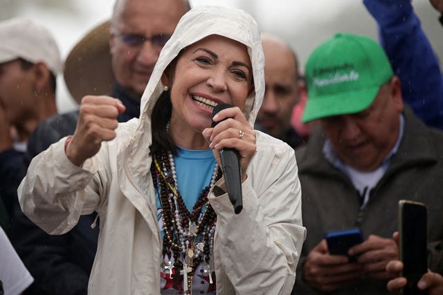 FILE PHOTO: Profile of Venezuelan opposition leader Maria Corina Machado