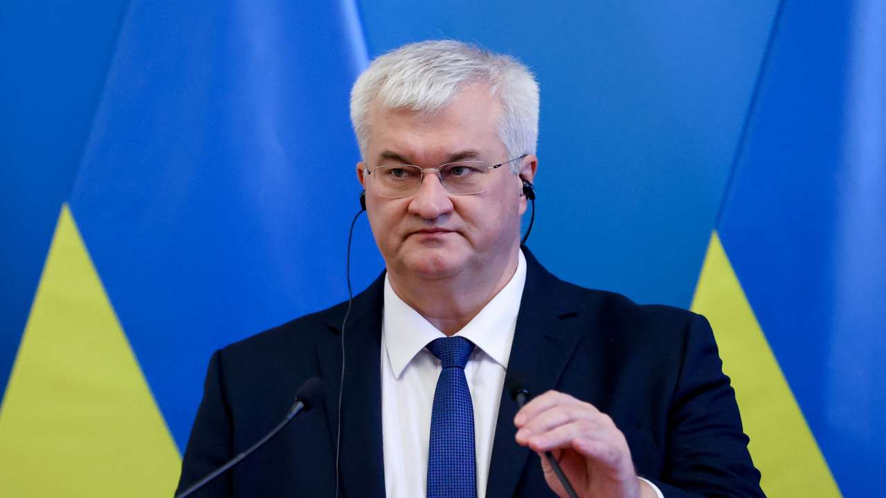 Ukraine's new Foreign Minister Andrii Sybiha visits Hungary