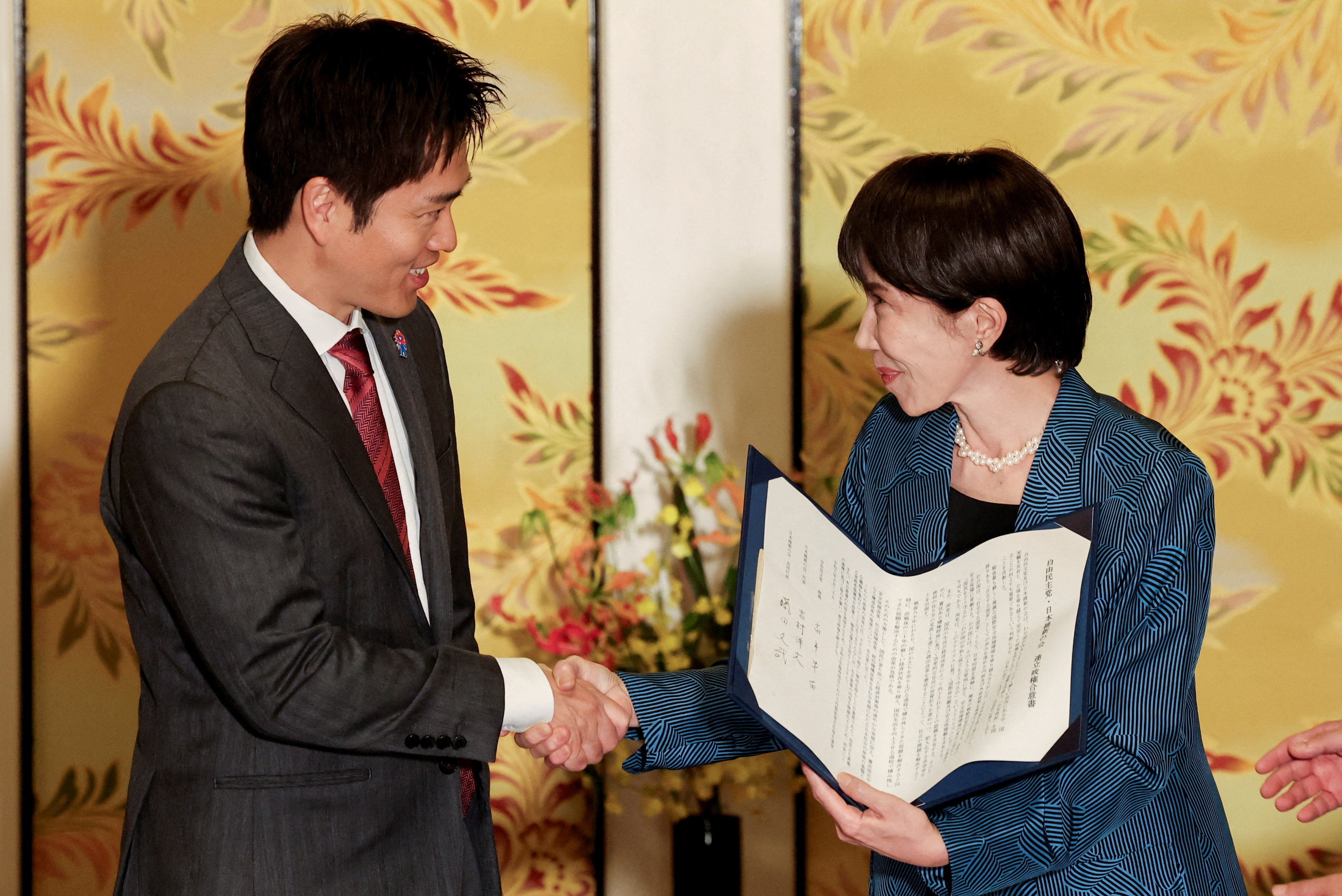 Japan's LDP to make decision on coalition with Japan Innovation Party